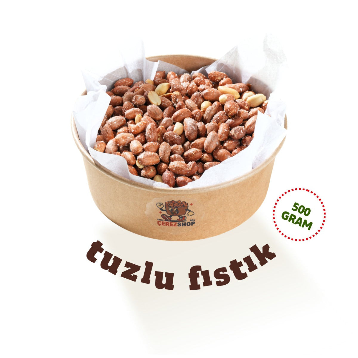 Tuzlu Fıstık büyük kase kavrulmuş çerez