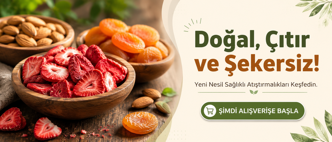Şekersiz Atıştırmalıklar Nelerdir? Doğal ve Lezzetli Alternatifler Rehberi