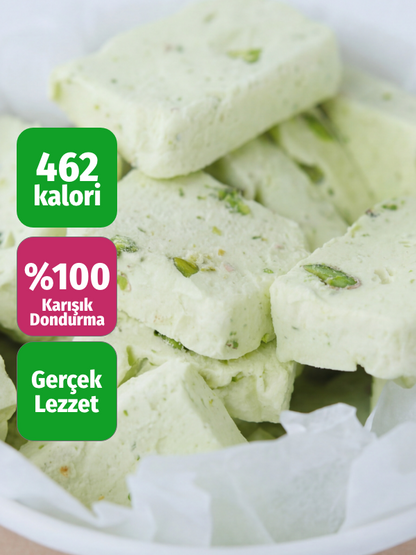 Freeze Dried Dondurma Paketi 3'lü – Çikolatalı Antep Fıstıklı Sade Kurutulmuş Çıtır Dondurma Seti