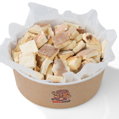 Freeze dried kazandibi 300 gr kase içinde