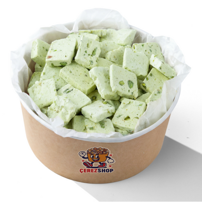 Freeze Dried Antep Fıstıklı Dondurma Kurutulmuş Çıtır Dondurma Küpleri, Fıstıklı Atıştırmalık, Astronot Dondurma