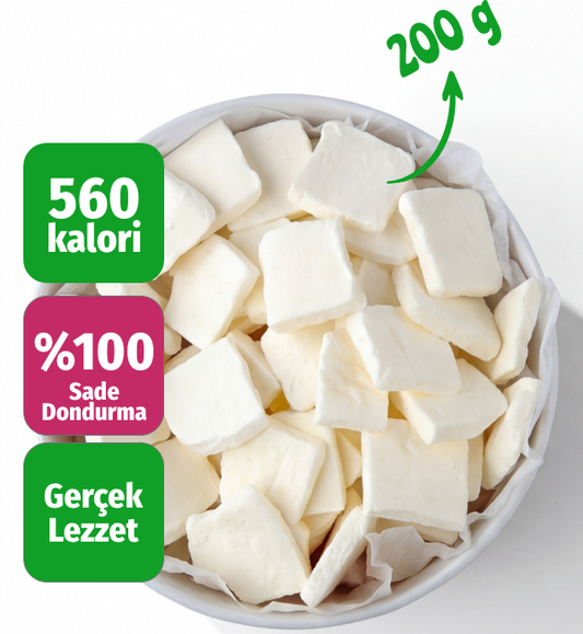Freeze Dried Sade Dondurma – Kurutulmuş Çıtır Dondurma Küpleri, Astronot Dondurması
