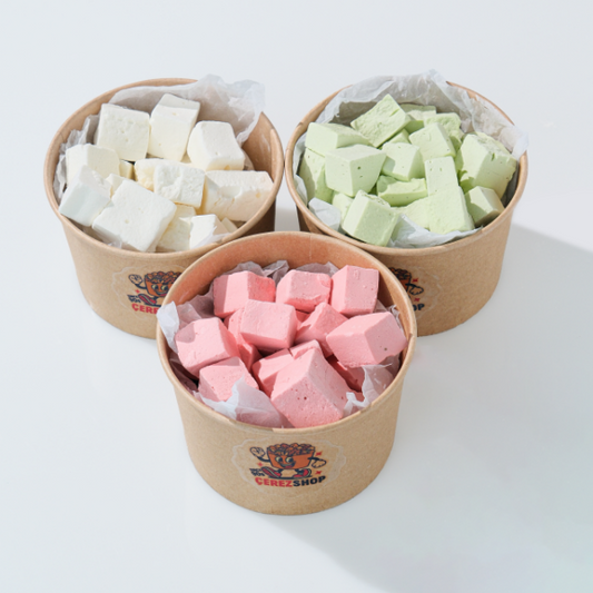 Çerez Shop 3'lü Astronot Dondurma Paketi - Vanilya, Çilek ve Antep Fıstıklı Erimeyen Çıtır Dondurma Deneyimi. Çocuklar ve Uzay Meraklıları İçin En Sıra Dışı Hediye Seti.