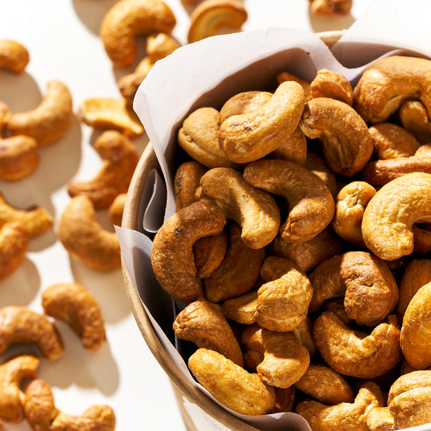 çerezshop kaju yakın çekim kavrulmuş taze kaju