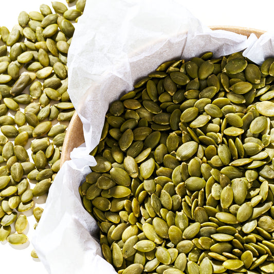 çiğ iç kabak çekirdeği taze yeni fırsat ürünü yakın çekim