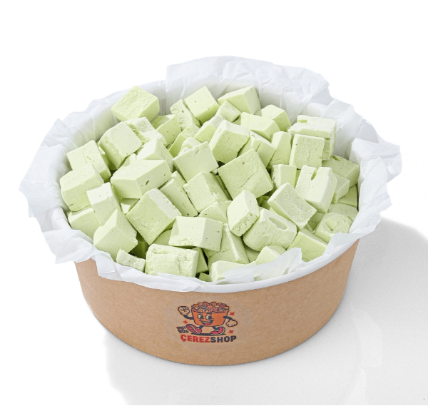 Çerezshop Freeze Dried Antep fıstıklı dondurma büyük kase içinde dondurularak kurutulmuş çıtır dondurma