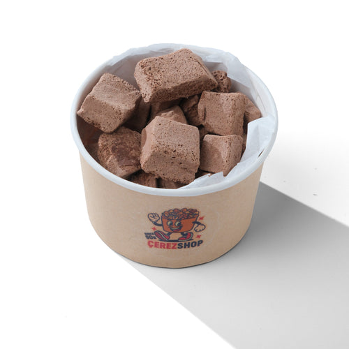 Freeze Dried Çikolatalı Küp Dondurma Dondurularak Kurutulmuş Tatlı