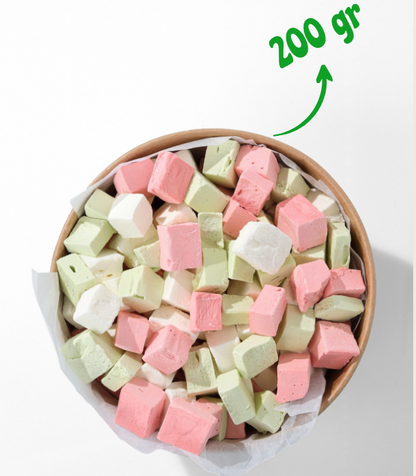 Çerezshop Karışık Freeze Dried Dondurma büyük kase üstten çekim ürün bilgilendirme görseli