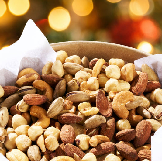 karışık kuruyemiş yakın çekim çerezshop