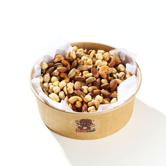 Lüks Karışık Kuruyemiş Premium Antep Fıstığı Kaju Badem Fındık