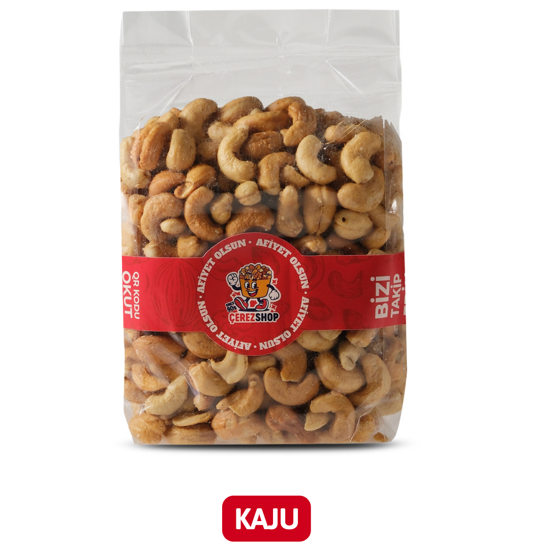 iki kez fırınlanmış çıtır çıtır taze kavrulmuş kaju çerezshop