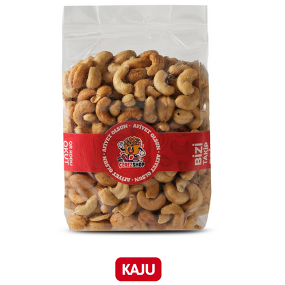 iki kez fırınlanmış çıtır çıtır taze kavrulmuş kaju çerezshop