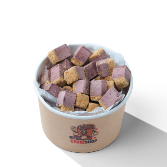 Freeze Dried Böğürtlenli Cheesecake
