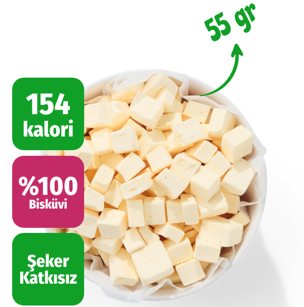 Freeze dried bisküvili astronot dondurması 55 gr üstten görünüm