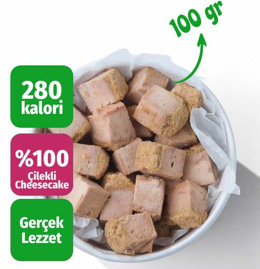 Freeze Dried Çilekli Cheesecake
