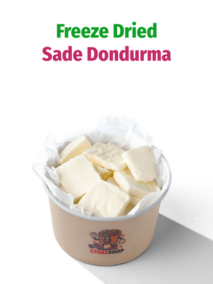 Freeze Dried Sade Dondurma – Kurutulmuş Çıtır Dondurma Küpleri, Astronot Dondurması