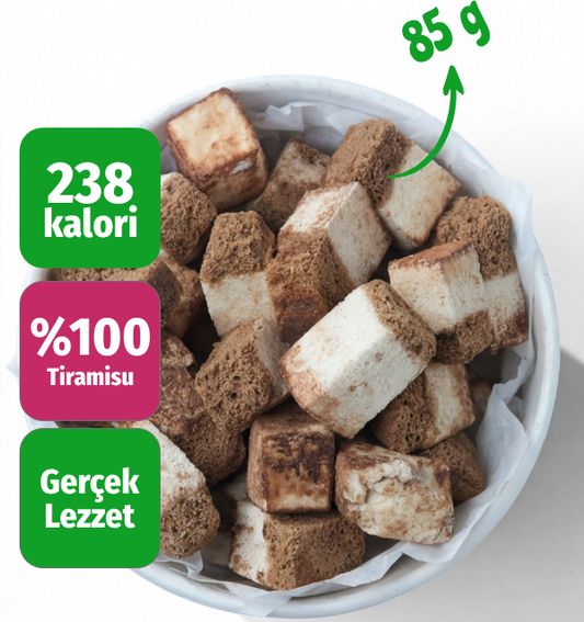 Freeze Dried Küp Dilim Tiramisu