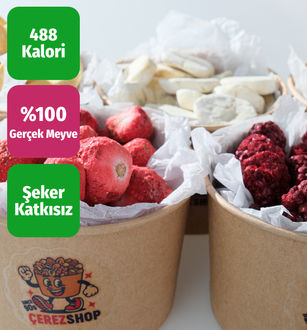 5'li Freeze Dried Meyve Tadım Paketi